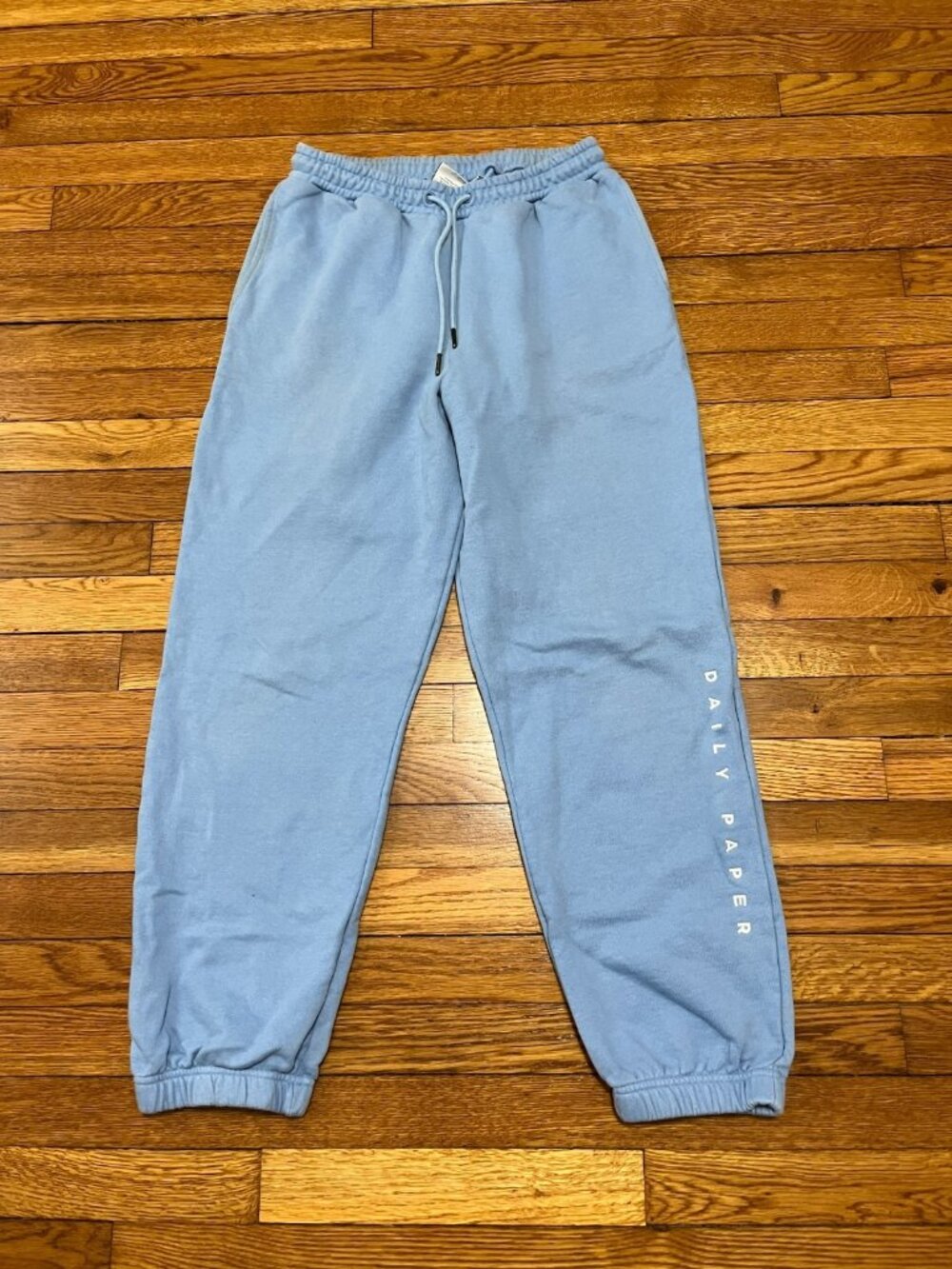 Daily Paper Men's Jogger Sweatpants Size Small Light Blue Comfort Athletic